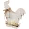 9.5" Distressed Rooster Silhouette Spring Décor
